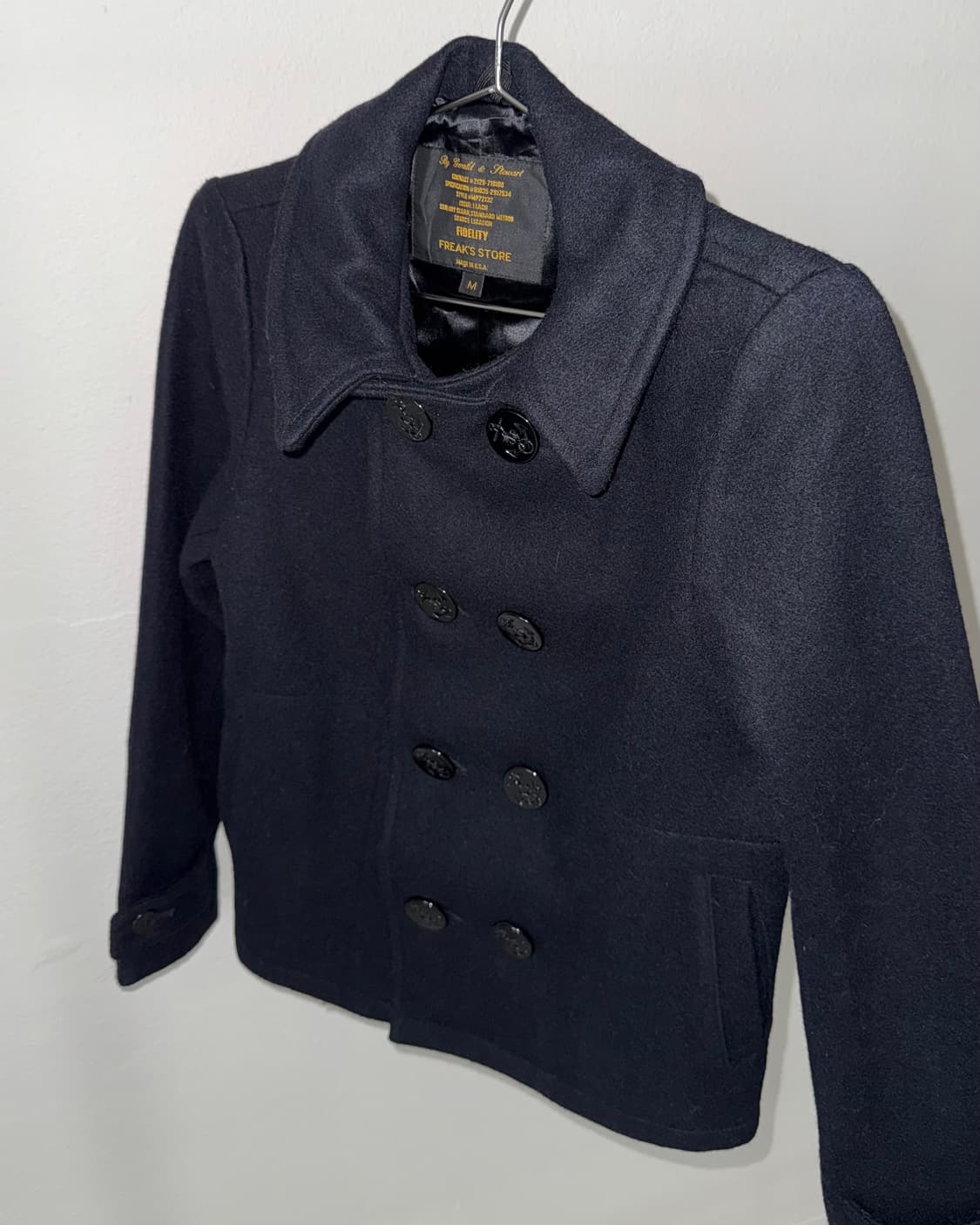 Fidelity x freak‘s store 울 자켓 상품이미지5