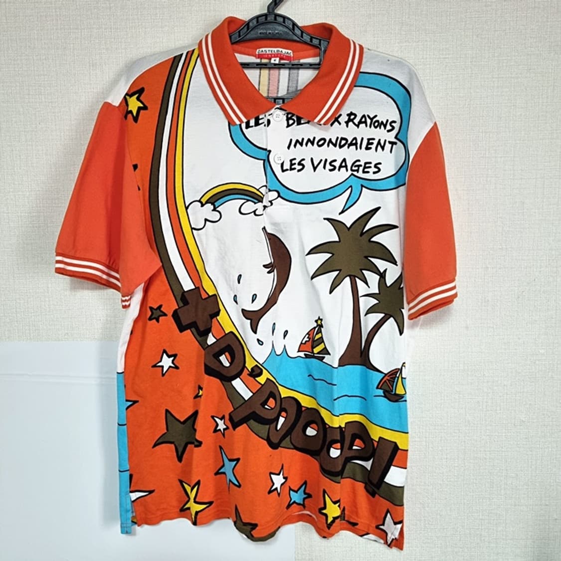 까스텔바작 일본정품 프린트 티셔츠 상품이미지1