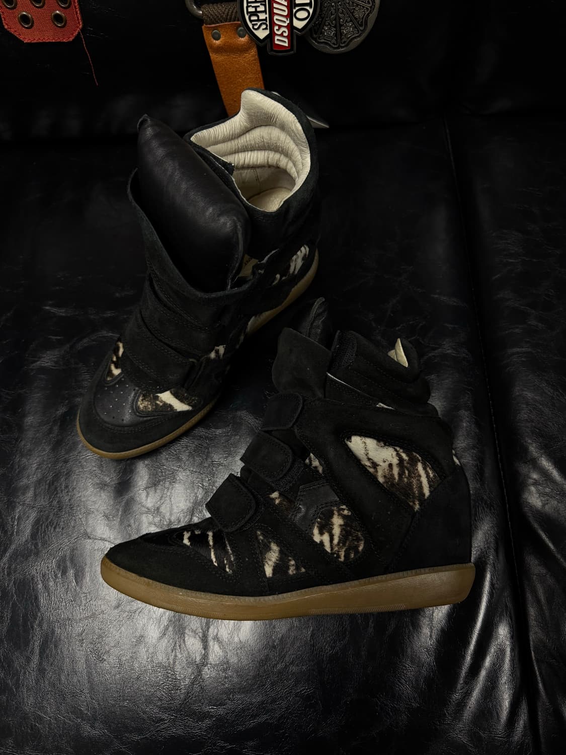 [37] 이자벨마랑 베켓 송치 스니커즈 상품이미지1