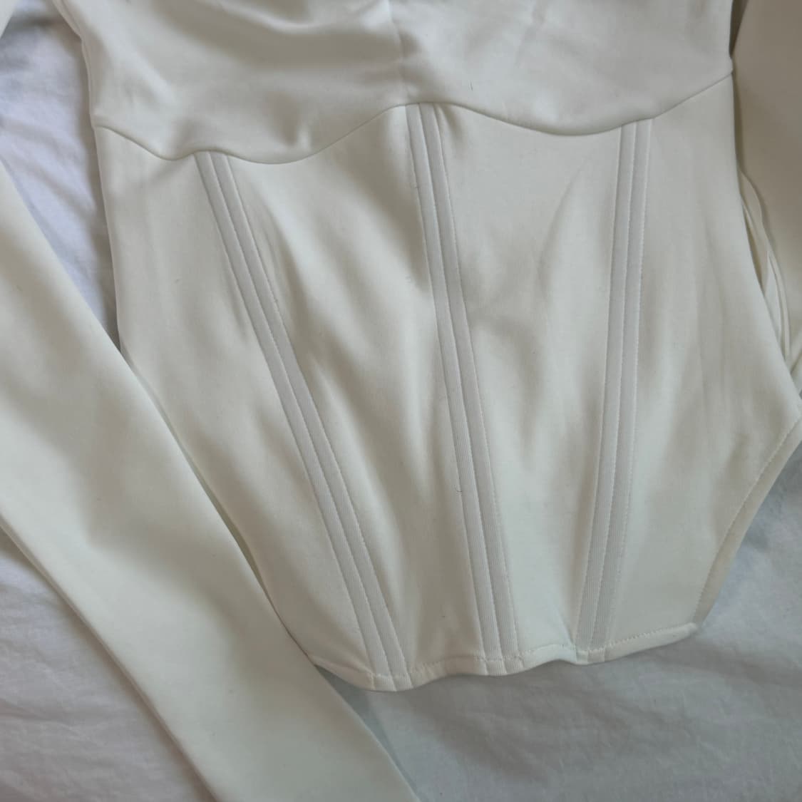 2000아카이브스 EL CORSET TOP (IVORY) 코르셋탑 상품이미지4