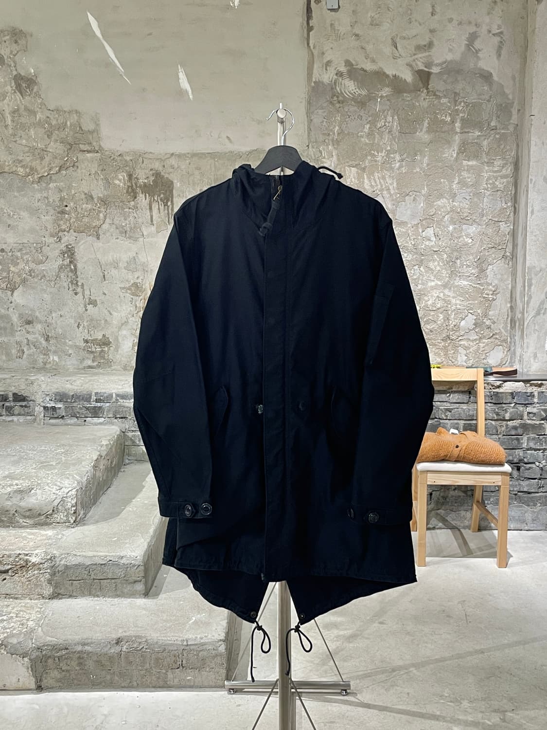 와코 마리아 블랙 M-1948 성모 마리아 후디 파카 상품이미지2