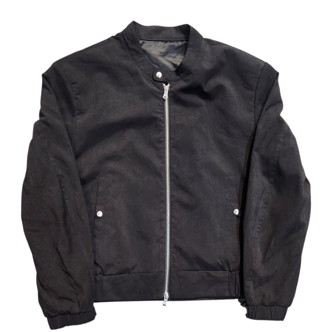 TNGT 블랙 봄버 자켓 남성용 (100) 상품이미지1