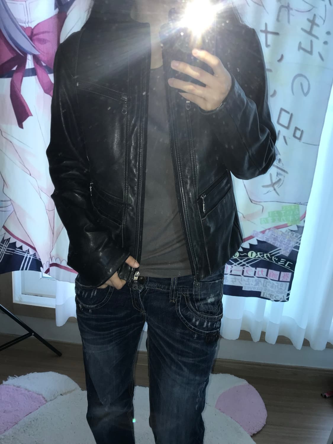 Genuine leather 레더자켓 상품이미지3