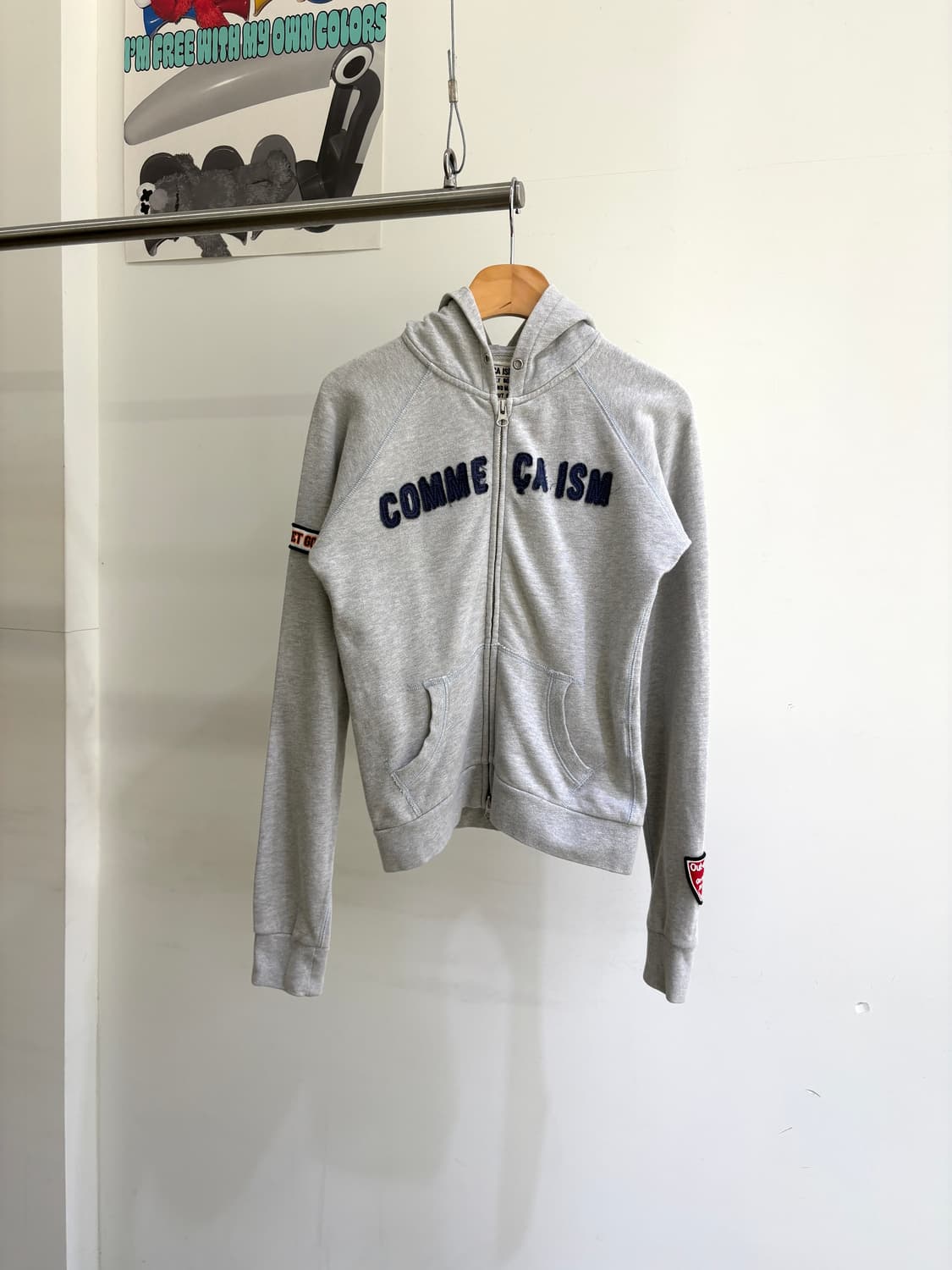 COMME CA ISM 후드집업 상품이미지1