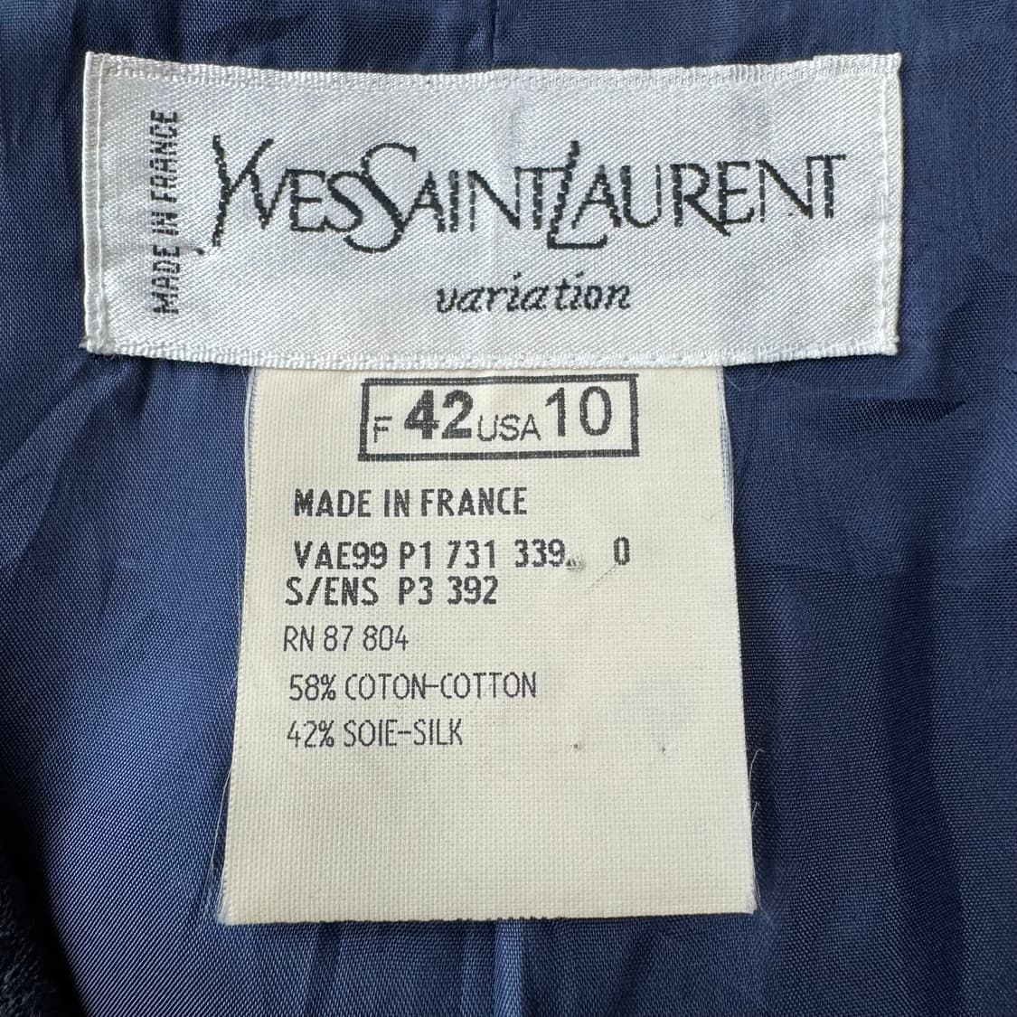 입생로랑 금장버튼 자켓 상품이미지5