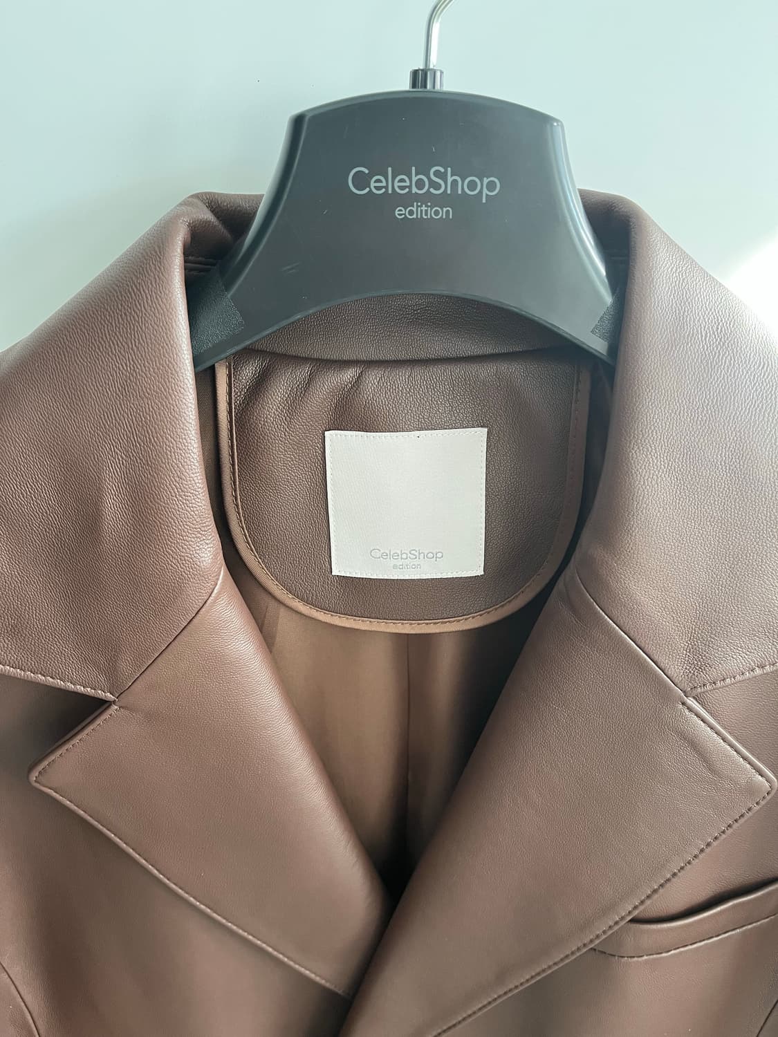 셀렙샵 에디션 영국 램스킨 자켓 브라운 상품이미지5