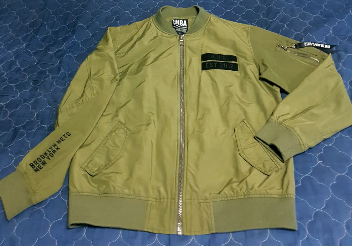 NBA 브루클린 네츠 항공점퍼 카키 (L) 상품이미지1