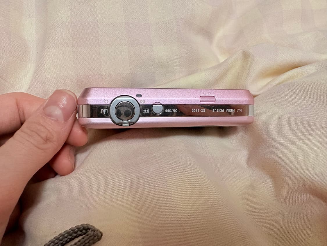 casio 엑슬림 z800 디카 핑크 상품이미지3