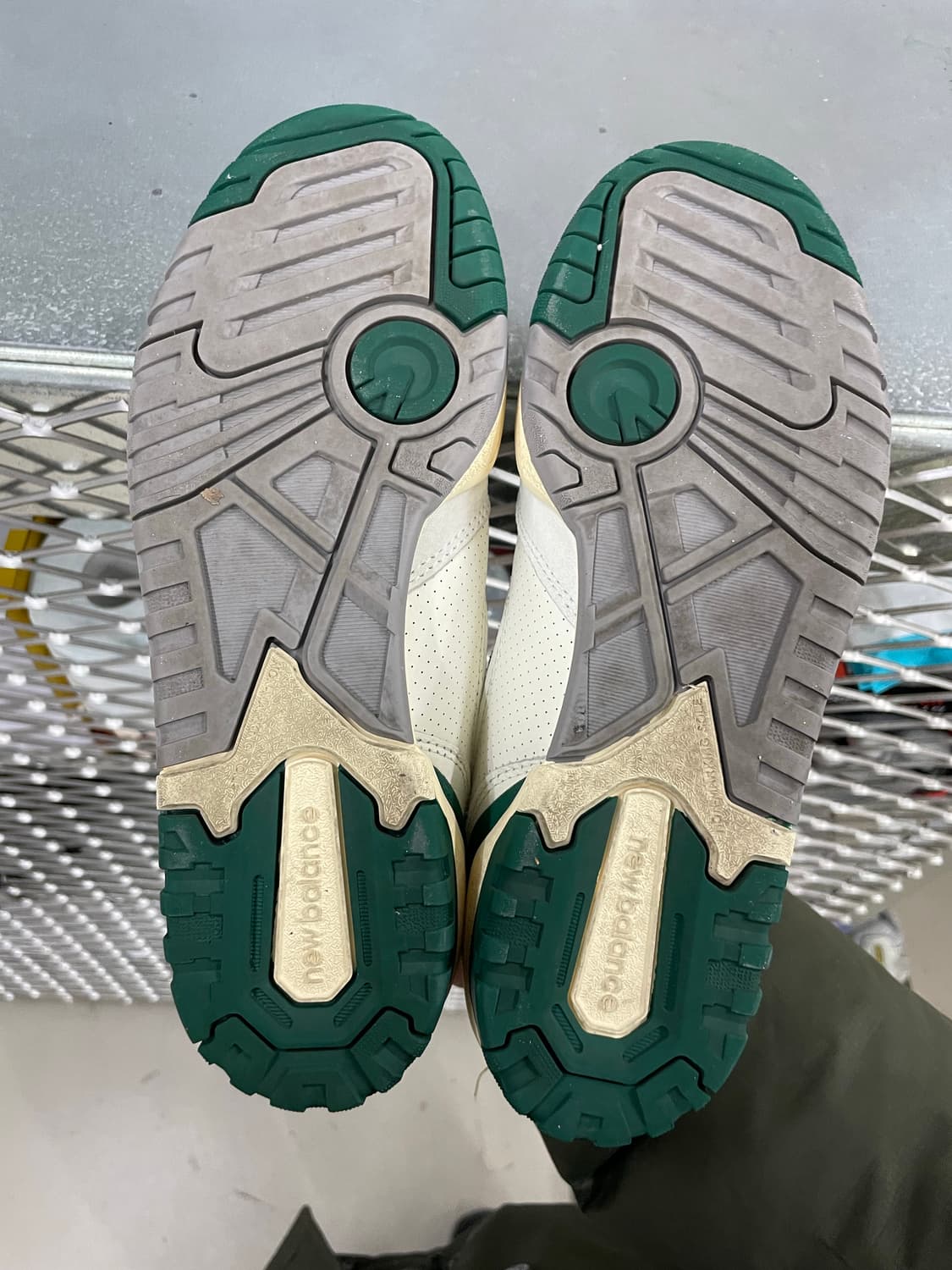 뉴발란스 550 화이트 그린 250 상품이미지6