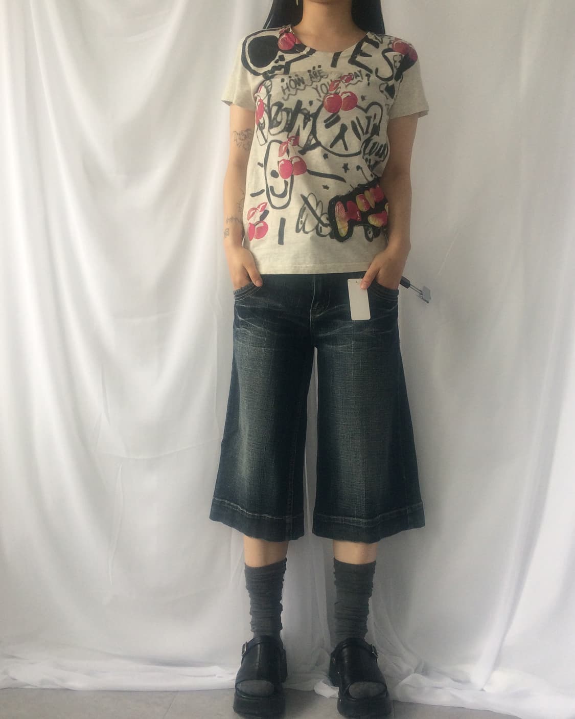 Kitsch printing t shirt 상품이미지7