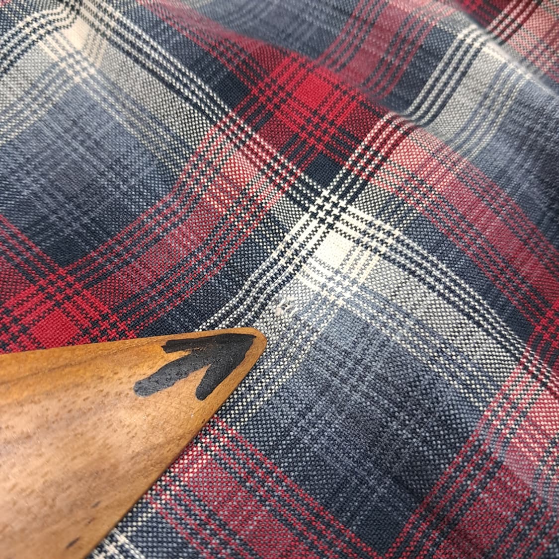 CL921 L 폴로 90s 웨스턴 클래식 체크 셔츠 상품이미지8