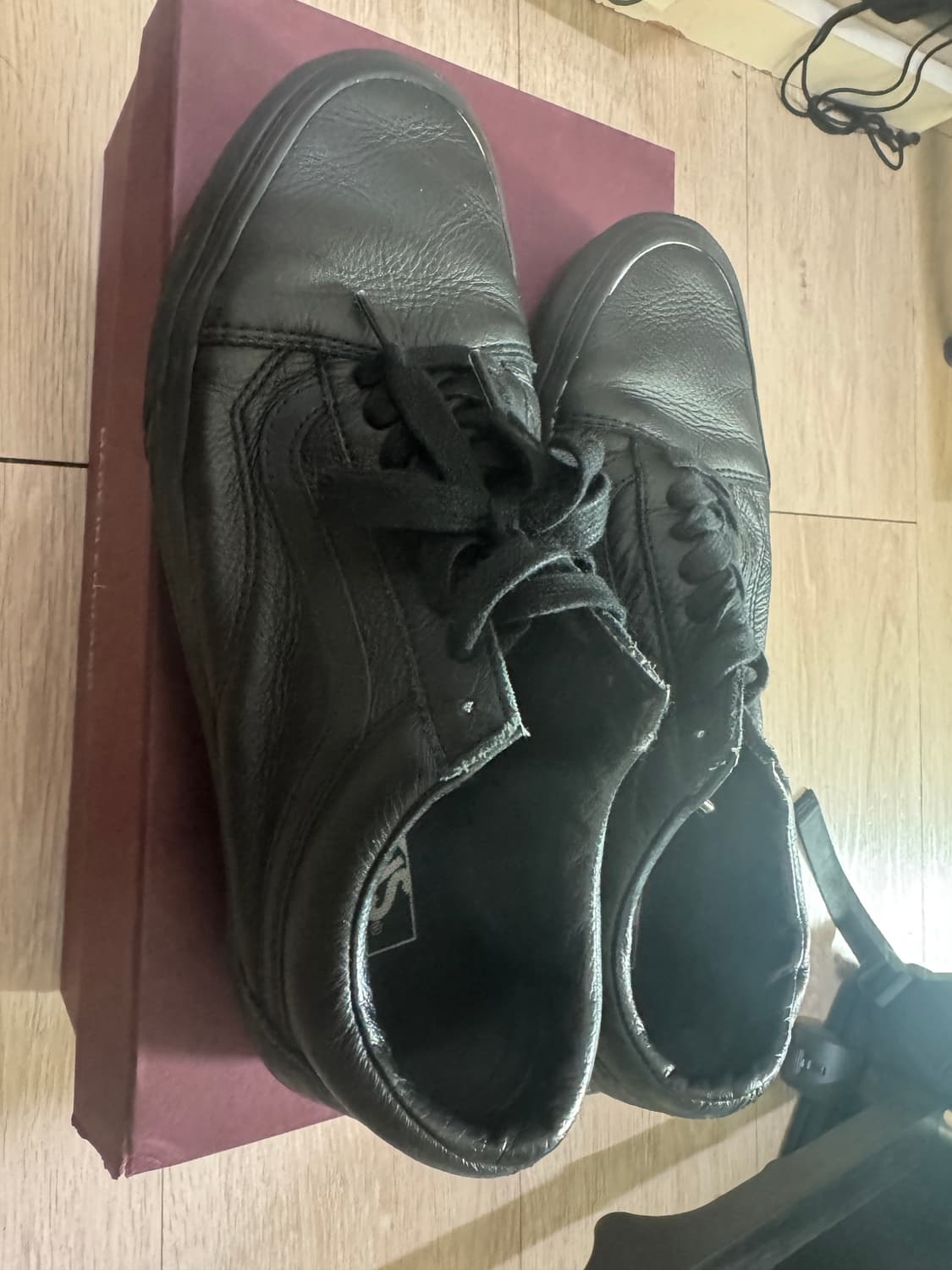 반스 올드스쿨 레더 스니커즈 상품이미지3