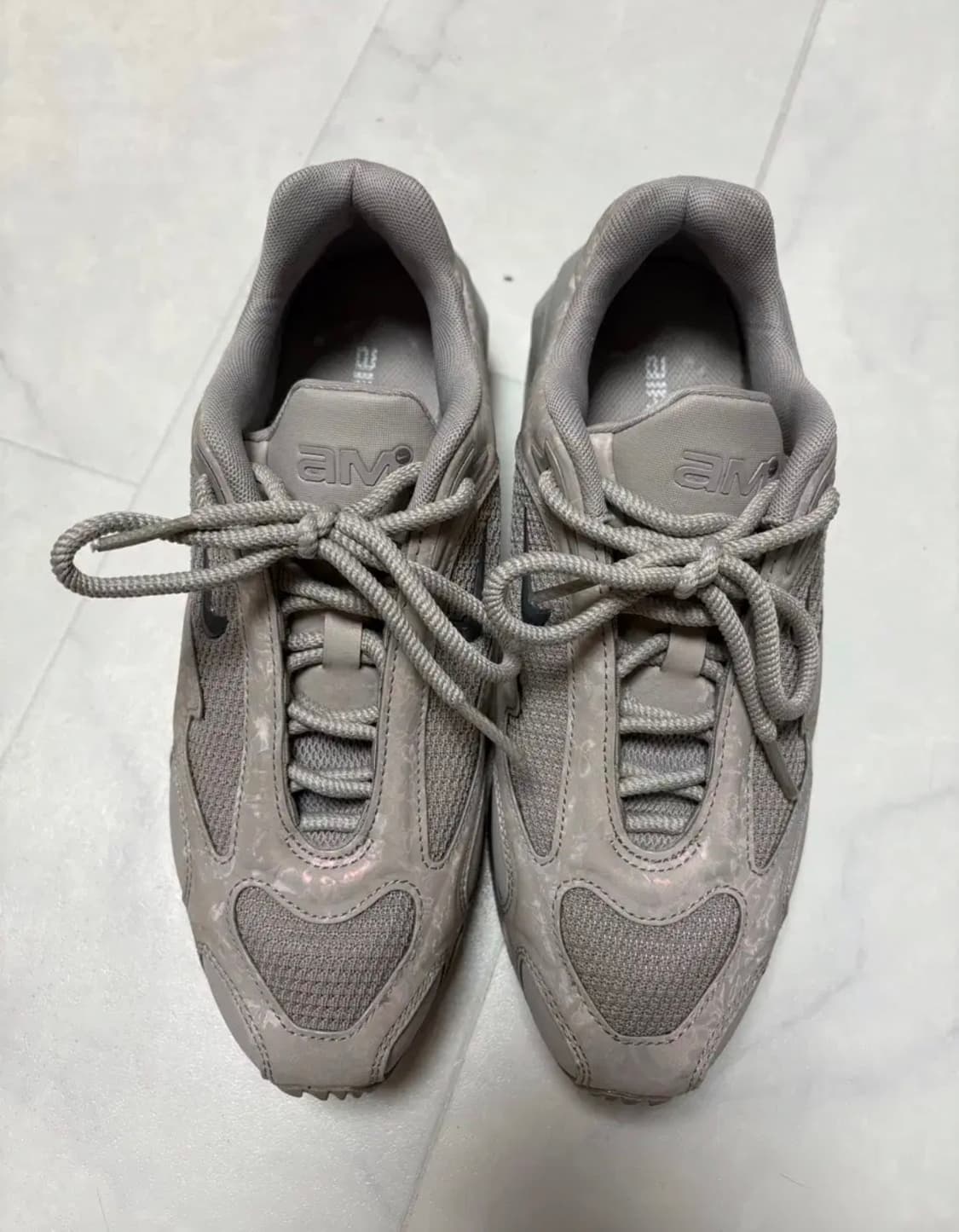 (W) 나이키 에어맥스 뮤즈 컬리지 그레이 245 상품이미지2