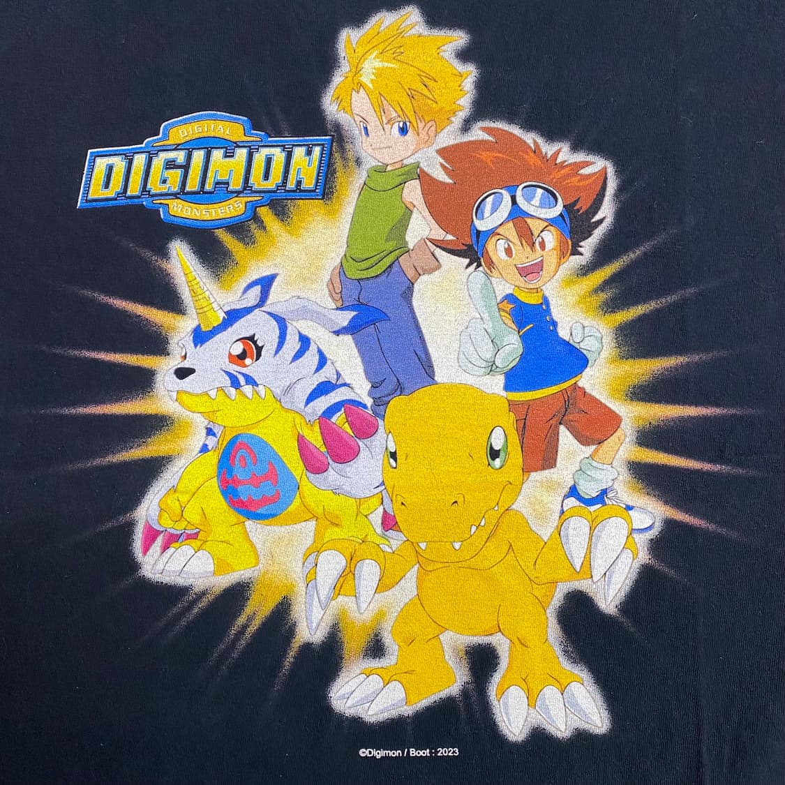 디지몬 부틀렉 애니메이션 티셔츠 상품이미지4