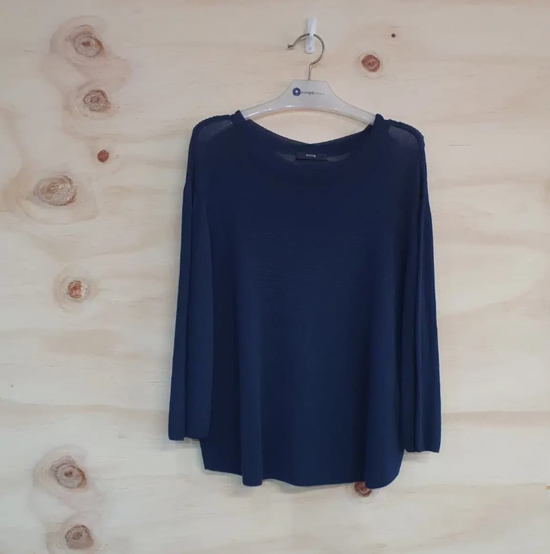 761) 한섬 시스템 system 7부 니트티 상품이미지1