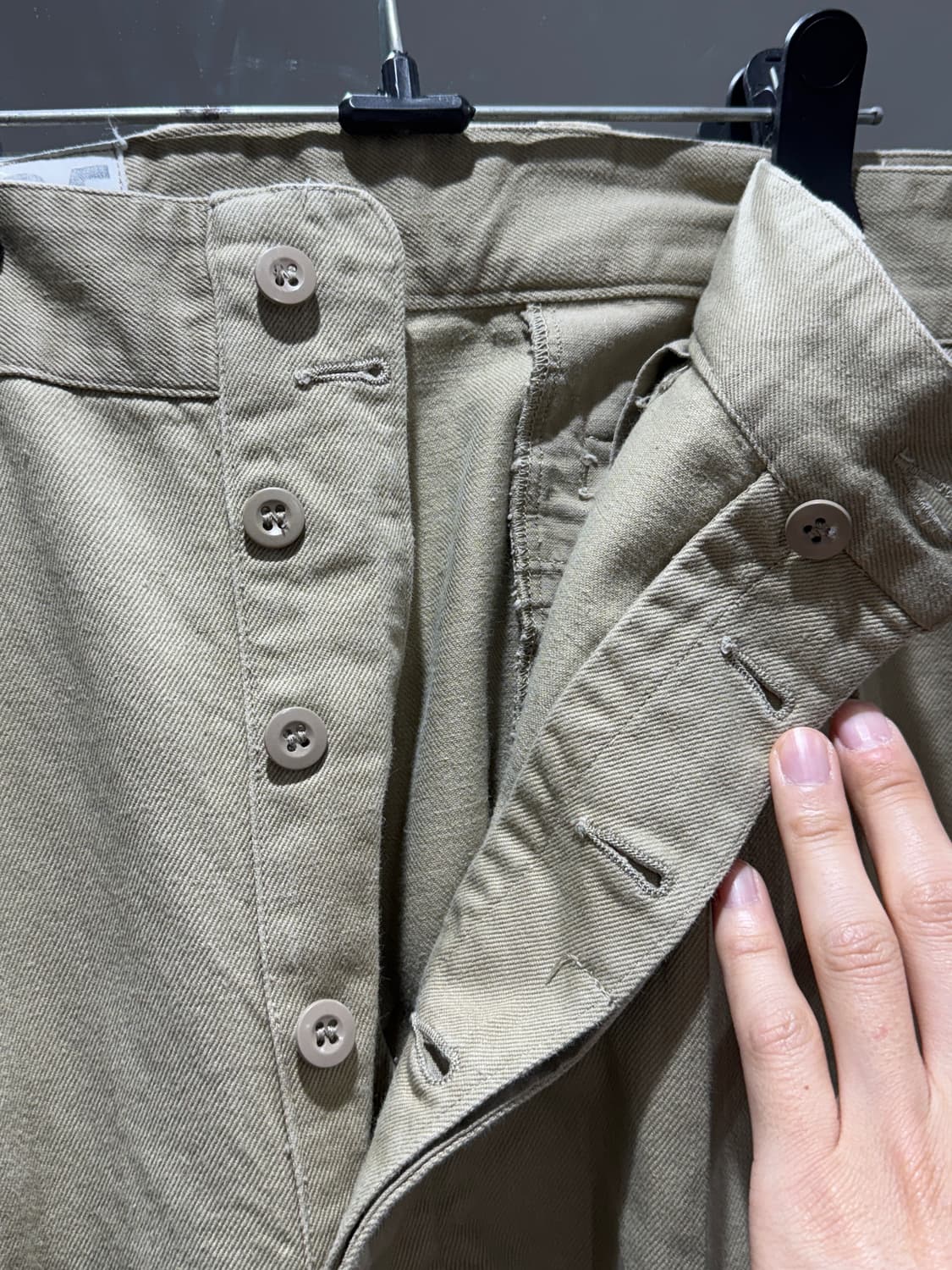 5-60s 프랑스군 M52 치노 팬츠 상품이미지5