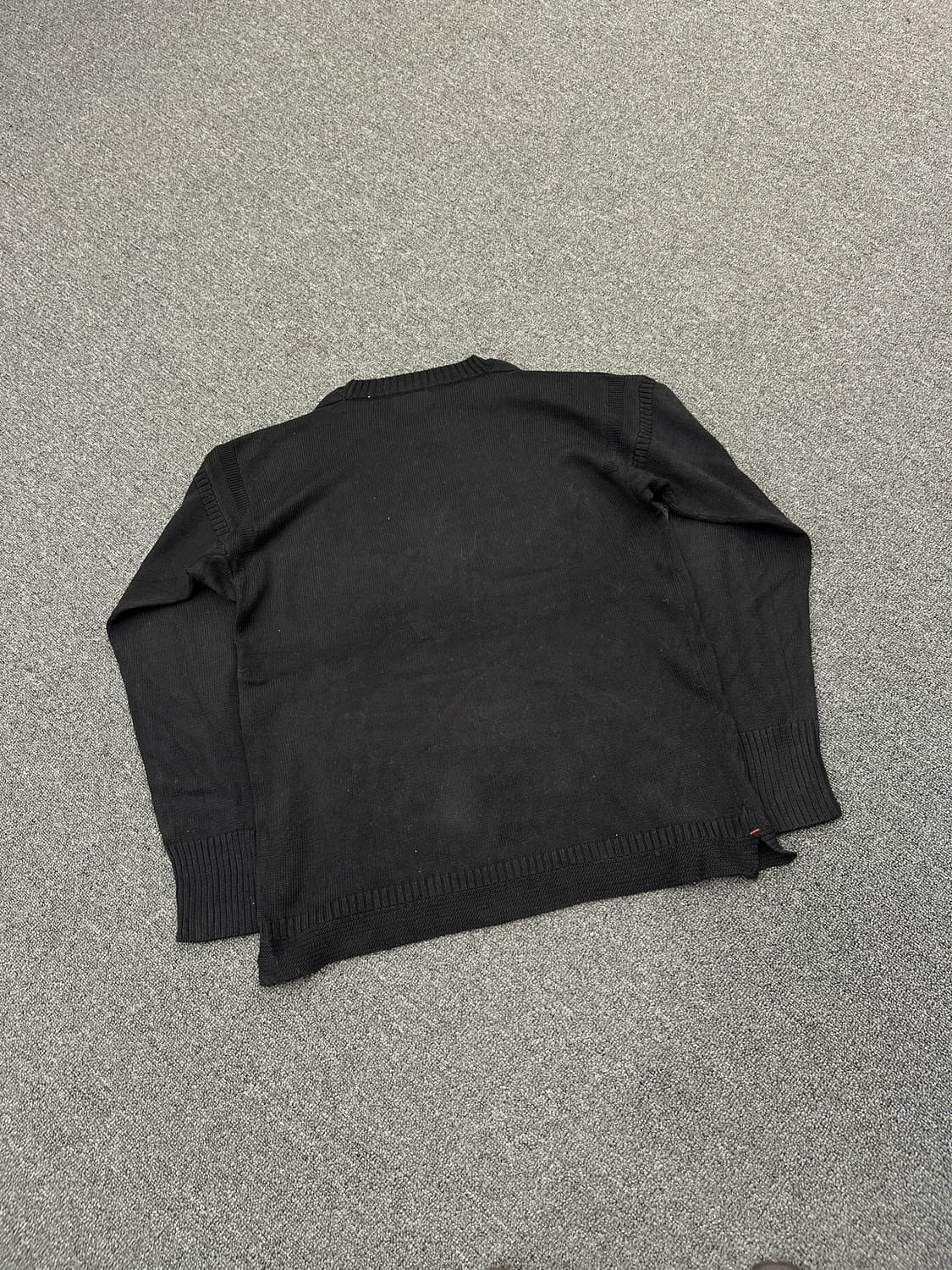 XL) 폴로 진스 성조기 블랙 니트 스웨터 상품이미지5