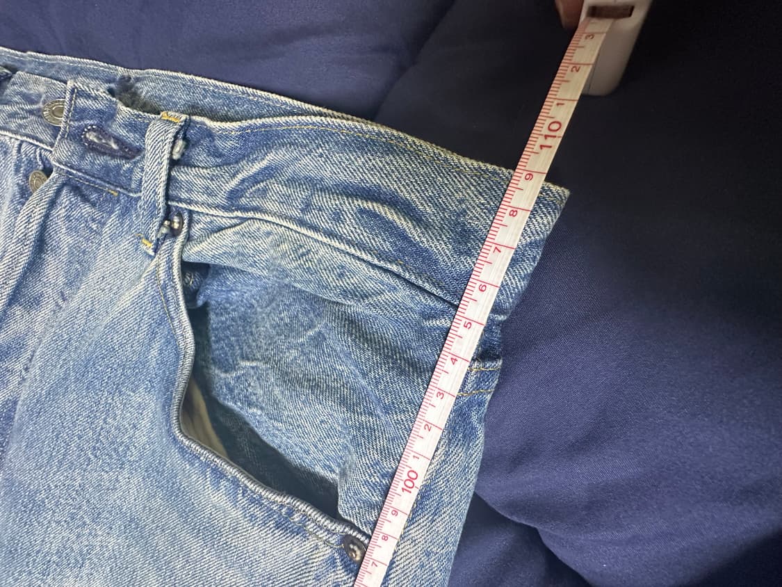 리바이스 501 LVC 1955 블랙잭 32x32 (레어) 상품이미지7