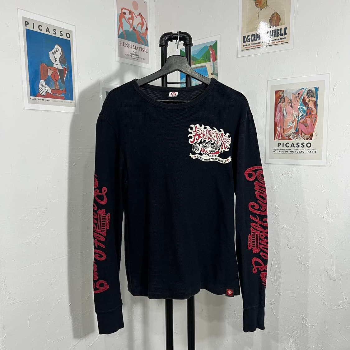 락펑크 프린팅 롱슬리브 상품이미지2