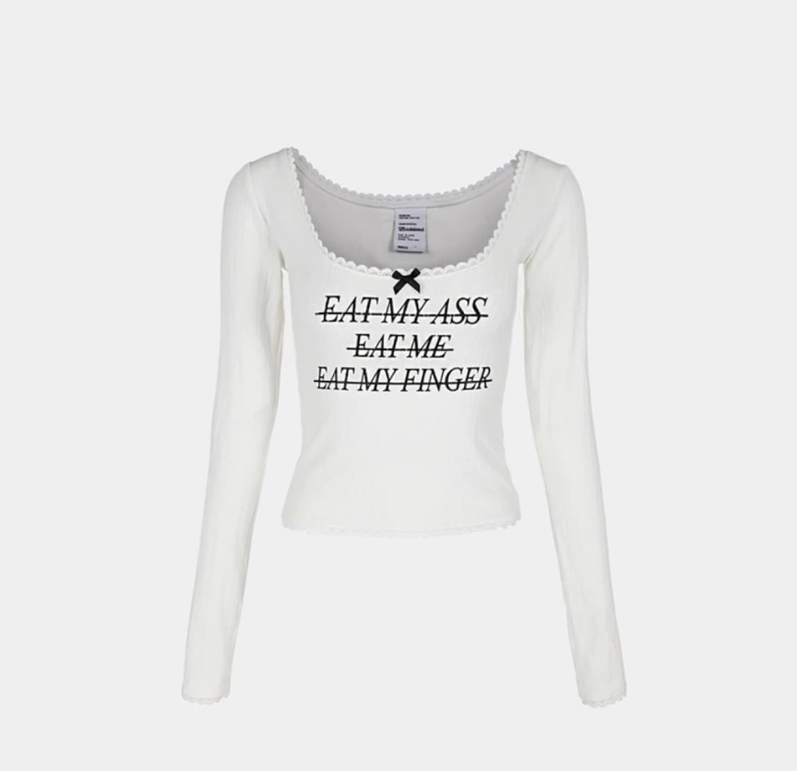 배드블러드 스퀘어넥 롱슬리브 상품이미지2