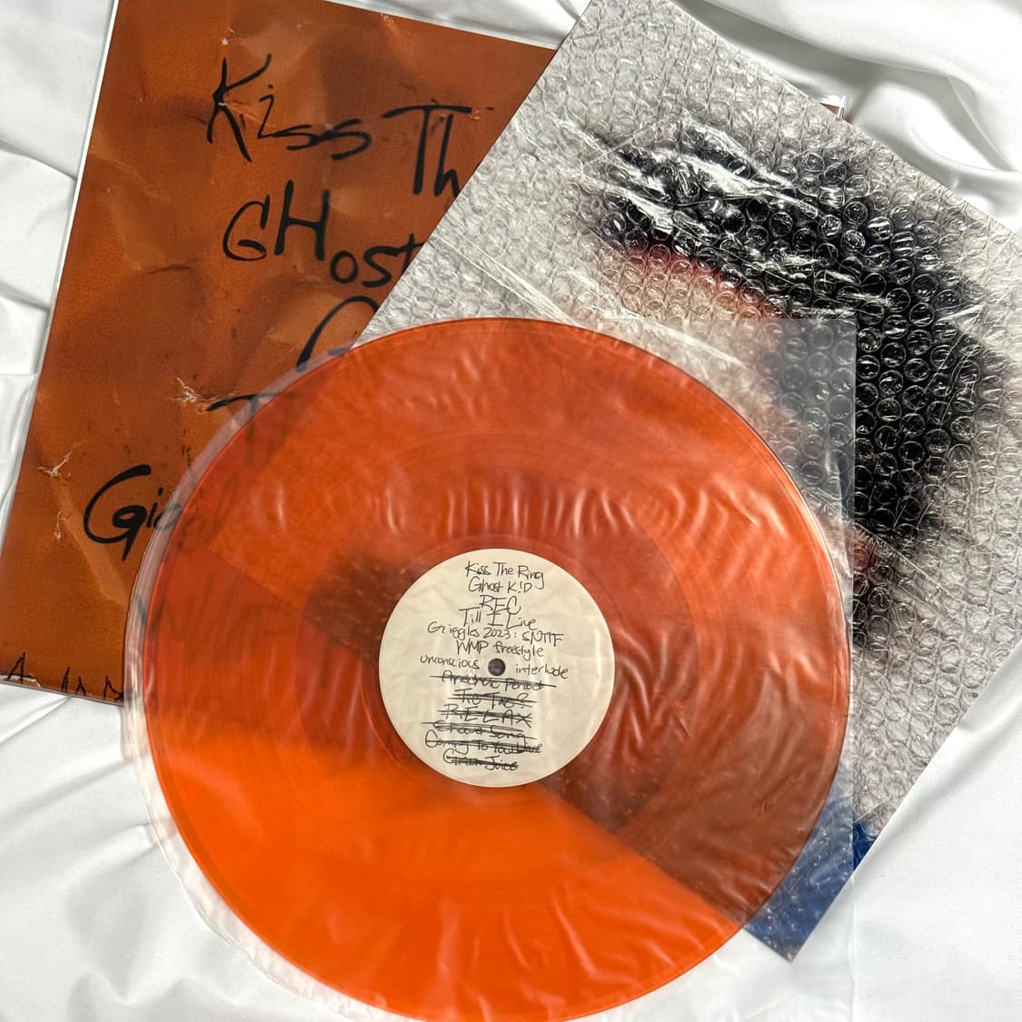 홍다빈 DPR LIVE Giggles 300장 한정 오렌지 lp 상품이미지1