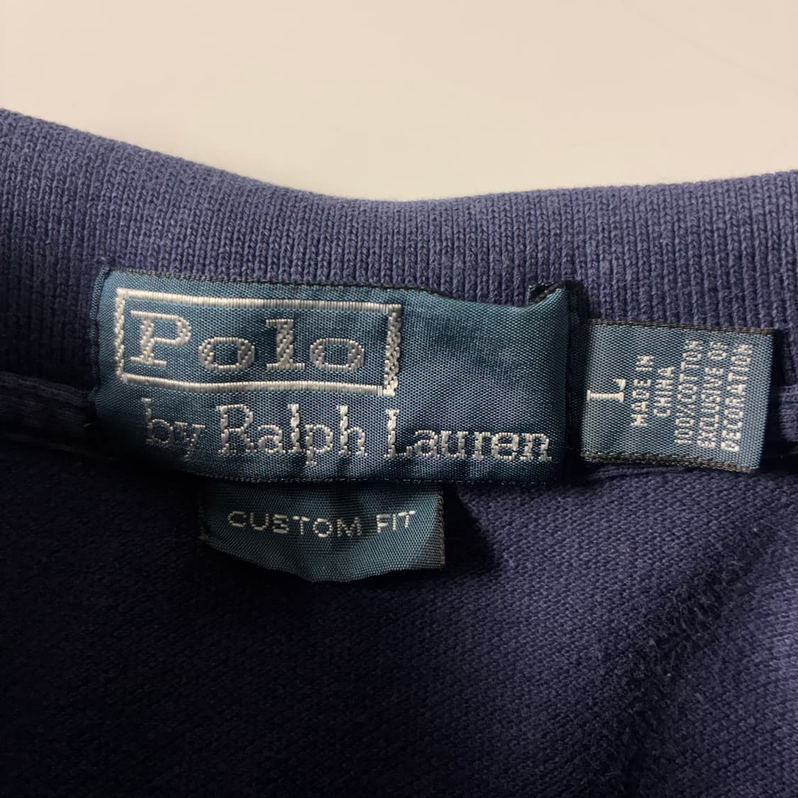 Polo  폴로 랄프로렌 크레스트자수 네이비 PK 카라 티셔츠  상품이미지3