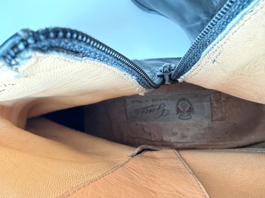 빈티지 구찌 Gucci Leather Ankle Boots 상품이미지9