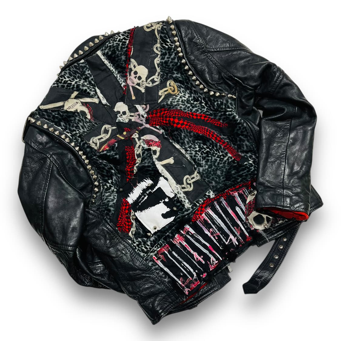 FAIR 90s American Leather Rider Jacket ! 상품이미지4