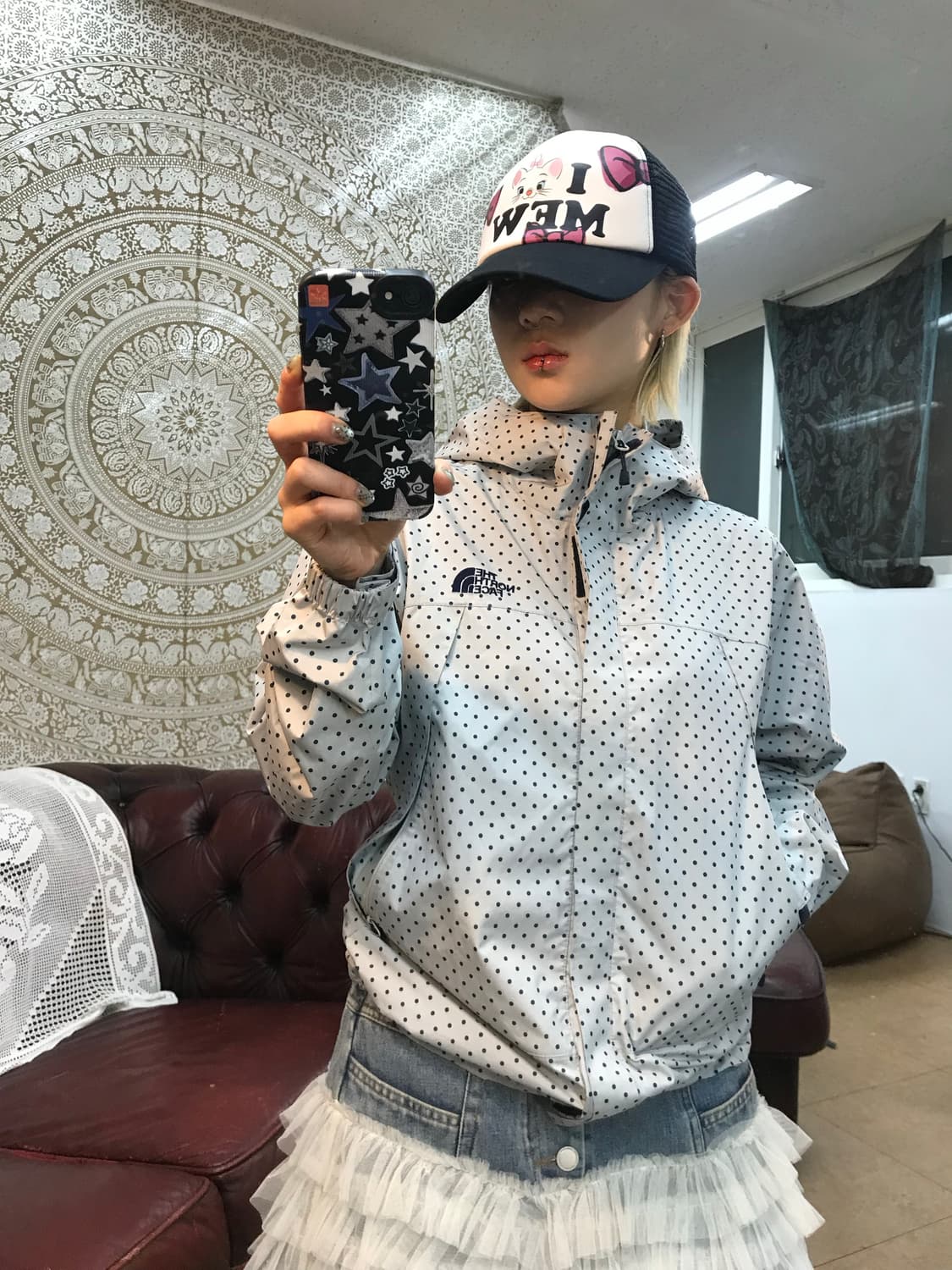 노스페이스 하이벤트 도트 바람막이 자켓 상품이미지2