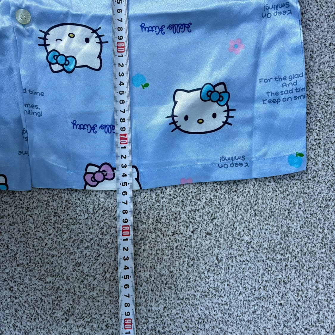 100 빈티지 잠옷 상의 셔츠 0427J 상품이미지6