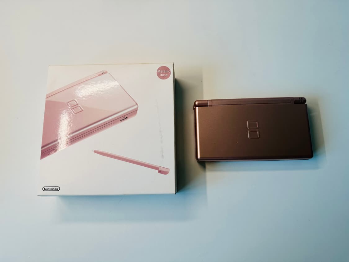 닌텐도 DS Lite DSL 메탈릭로즈 일판 풀박스 판매 (3DS) 상품이미지1