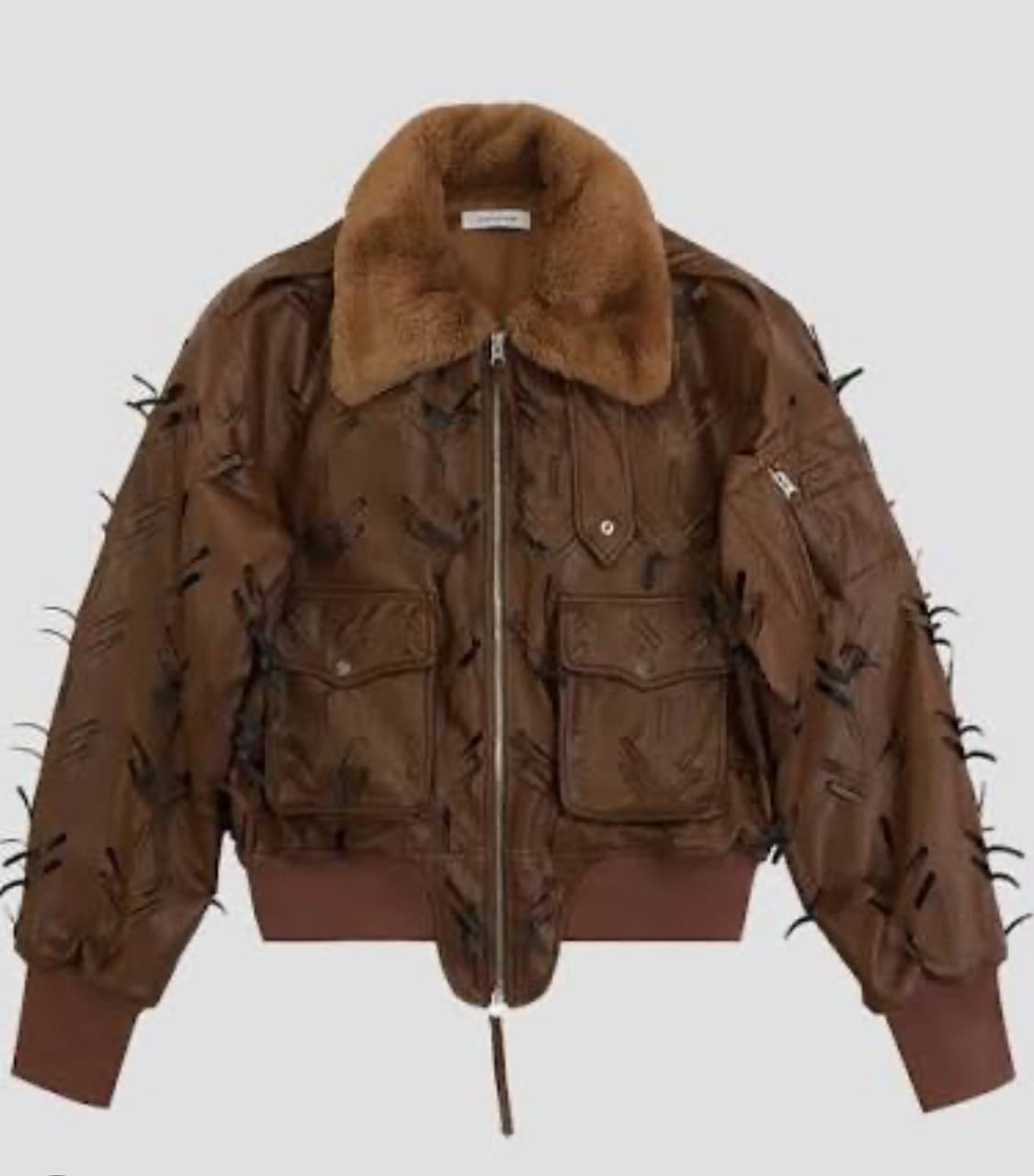 Juntae kim bomber(brown) 상품이미지1