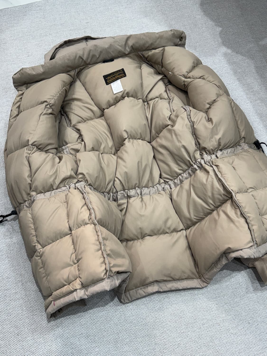 80s 에디바우어 카라코람 다운 파카 (XL) 상품이미지9