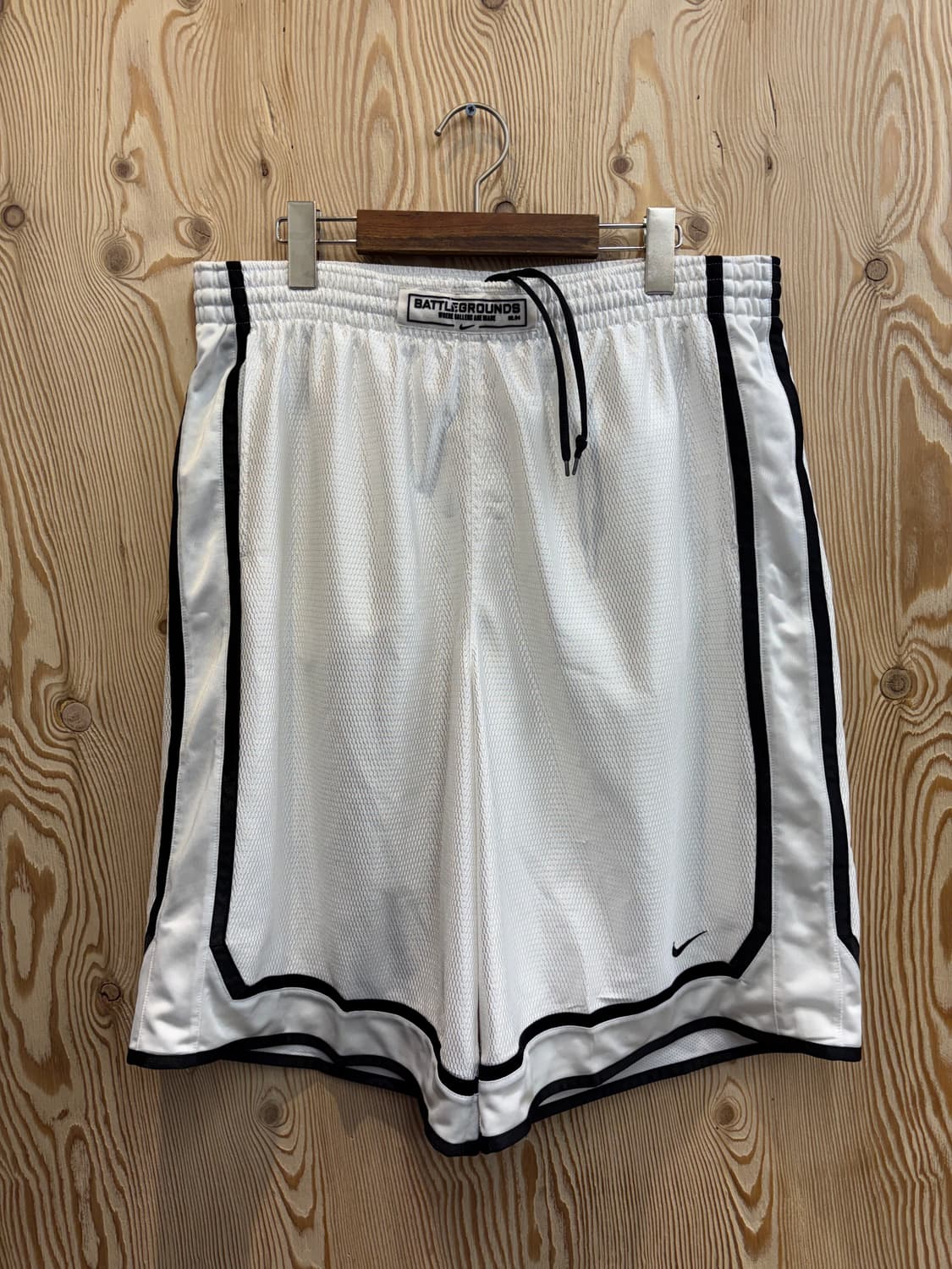 00s 나이키 배틀그라운드 화이트 메쉬 베스킷볼 쇼츠 상품이미지1