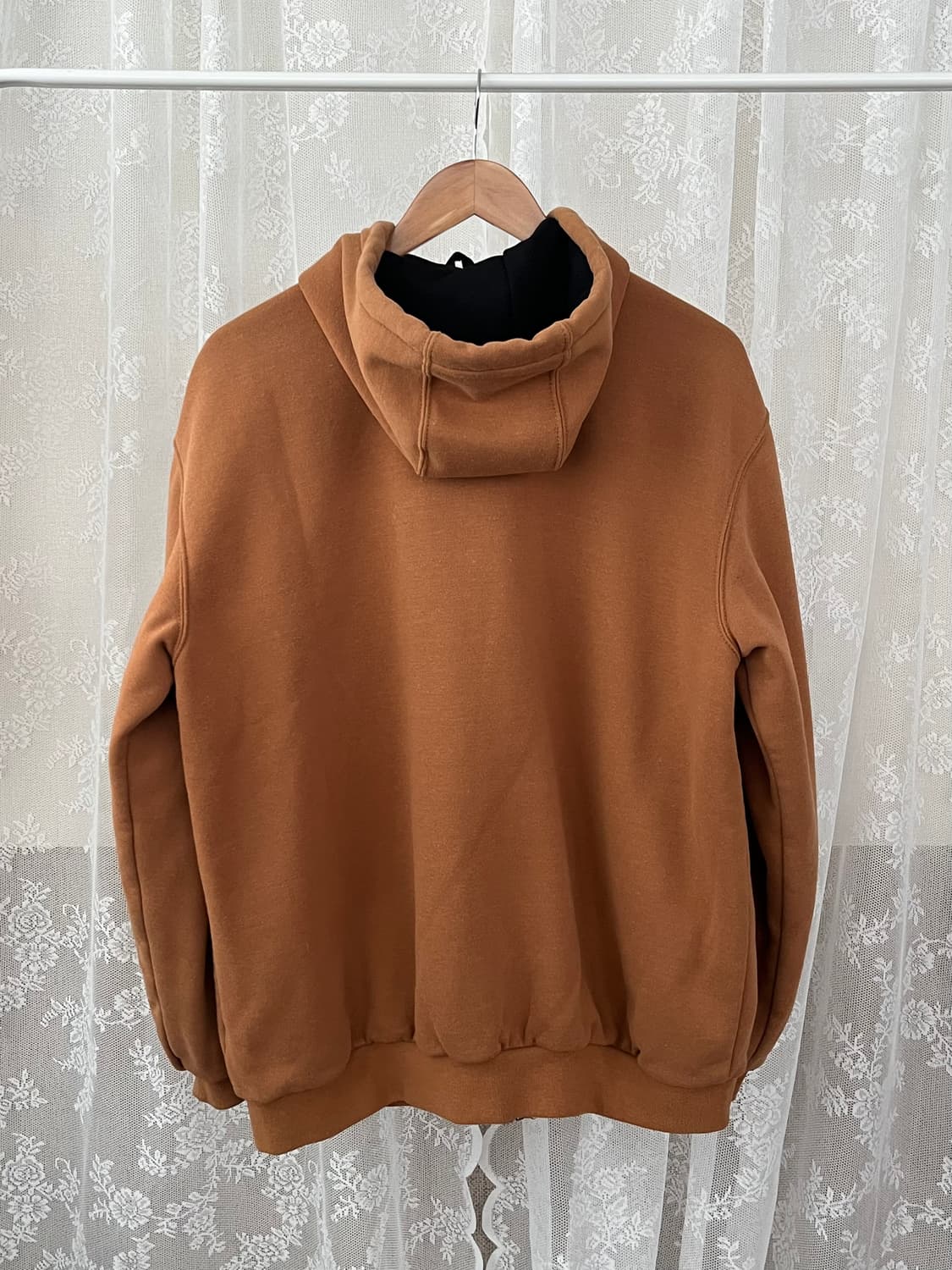 M) 칼하드 써멀 후드집업 브라운 상품이미지2