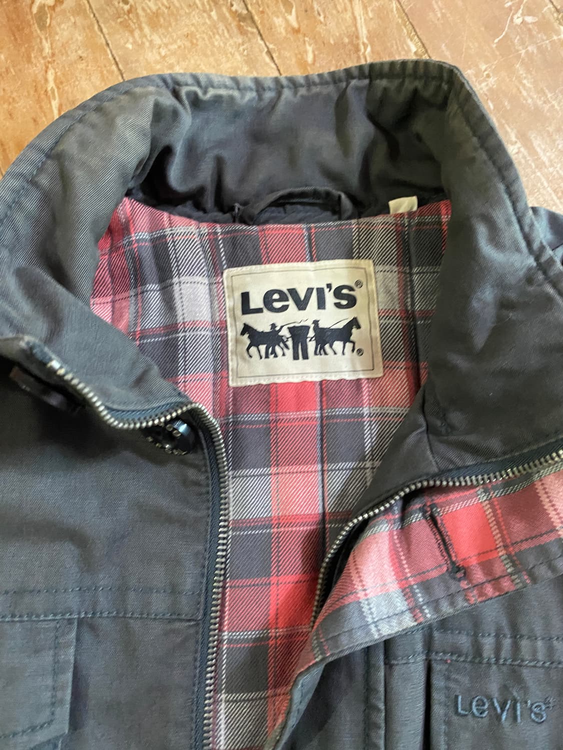 Levi's 다크 그레이 워크자켓 L 상품이미지2