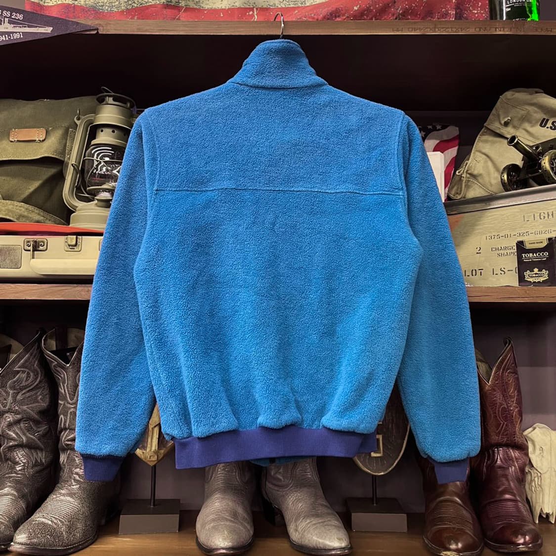 80s 파타고니아 플리스 봄버 집업 자켓 상품이미지2