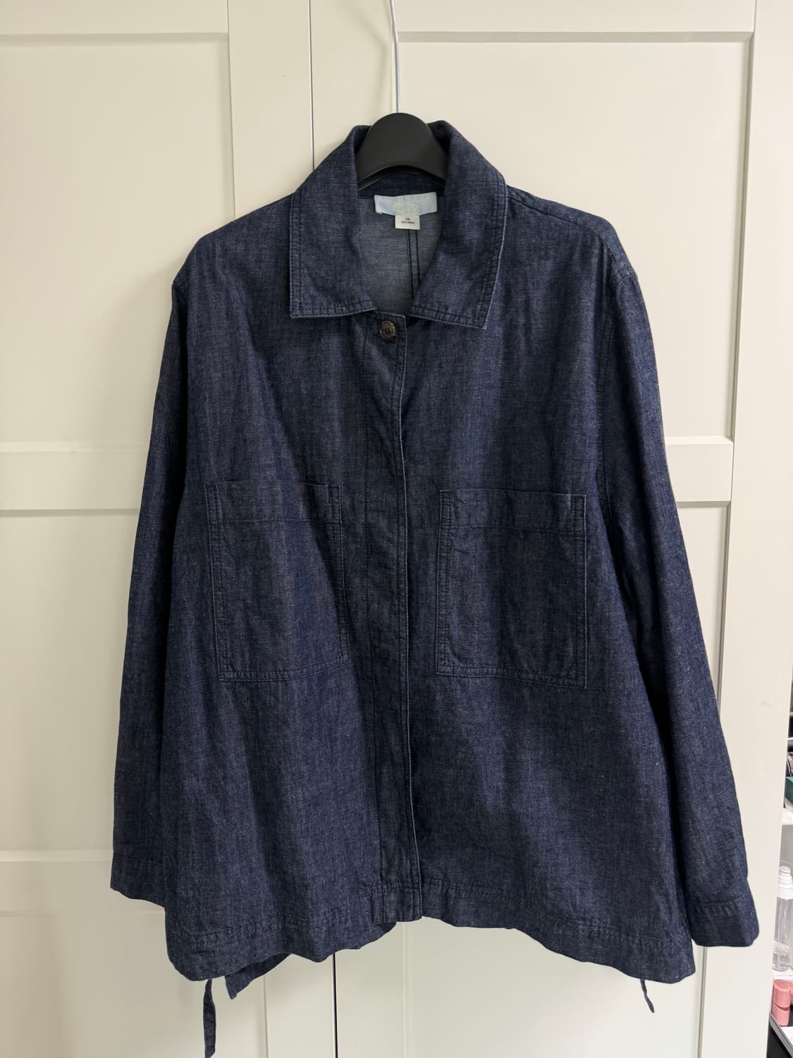 코스 타이 사이드 데님 셔츠 상품이미지3