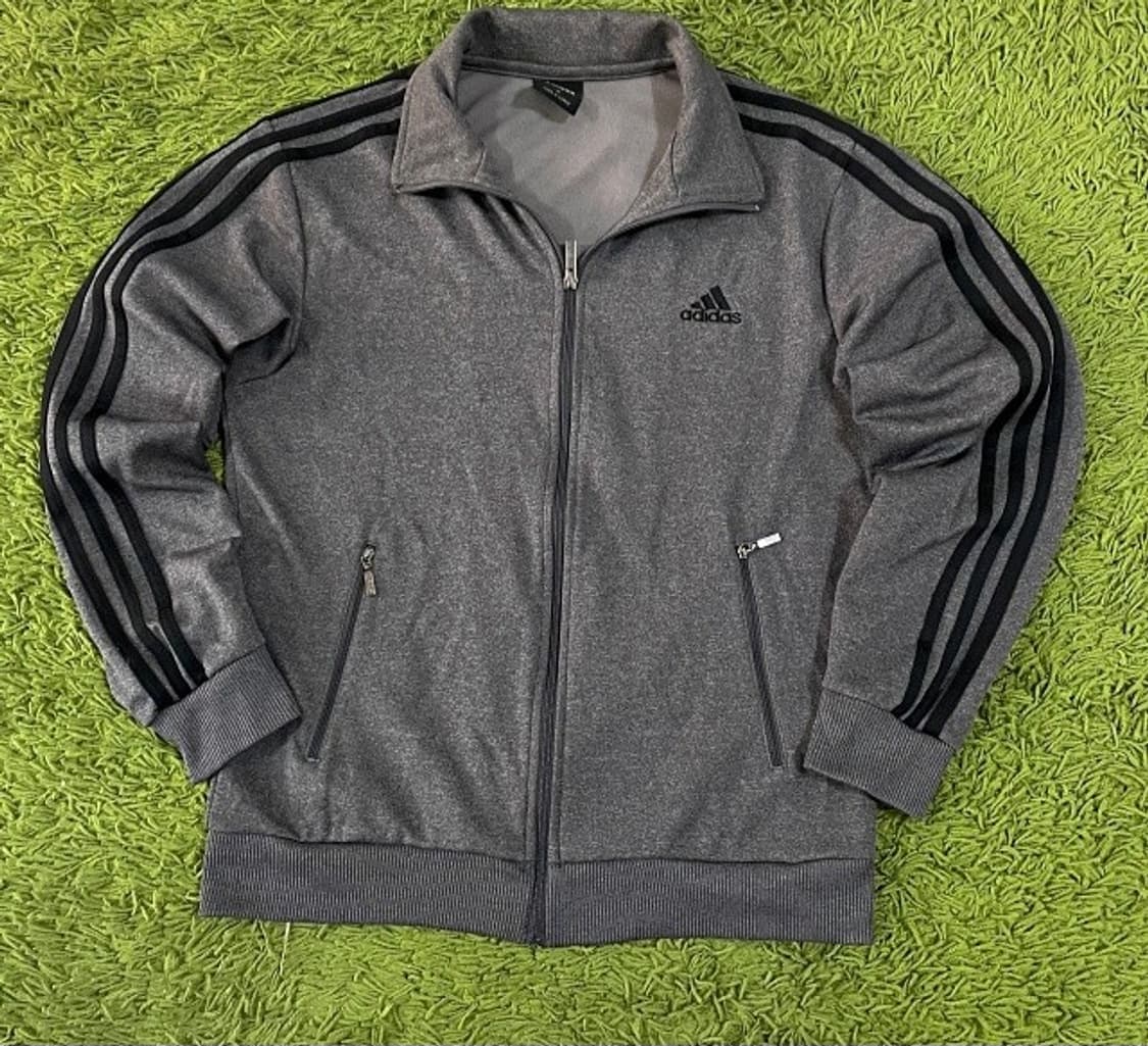 아디다스 그레이 블랙 트랙탑 져지집업 95/M 상품이미지1