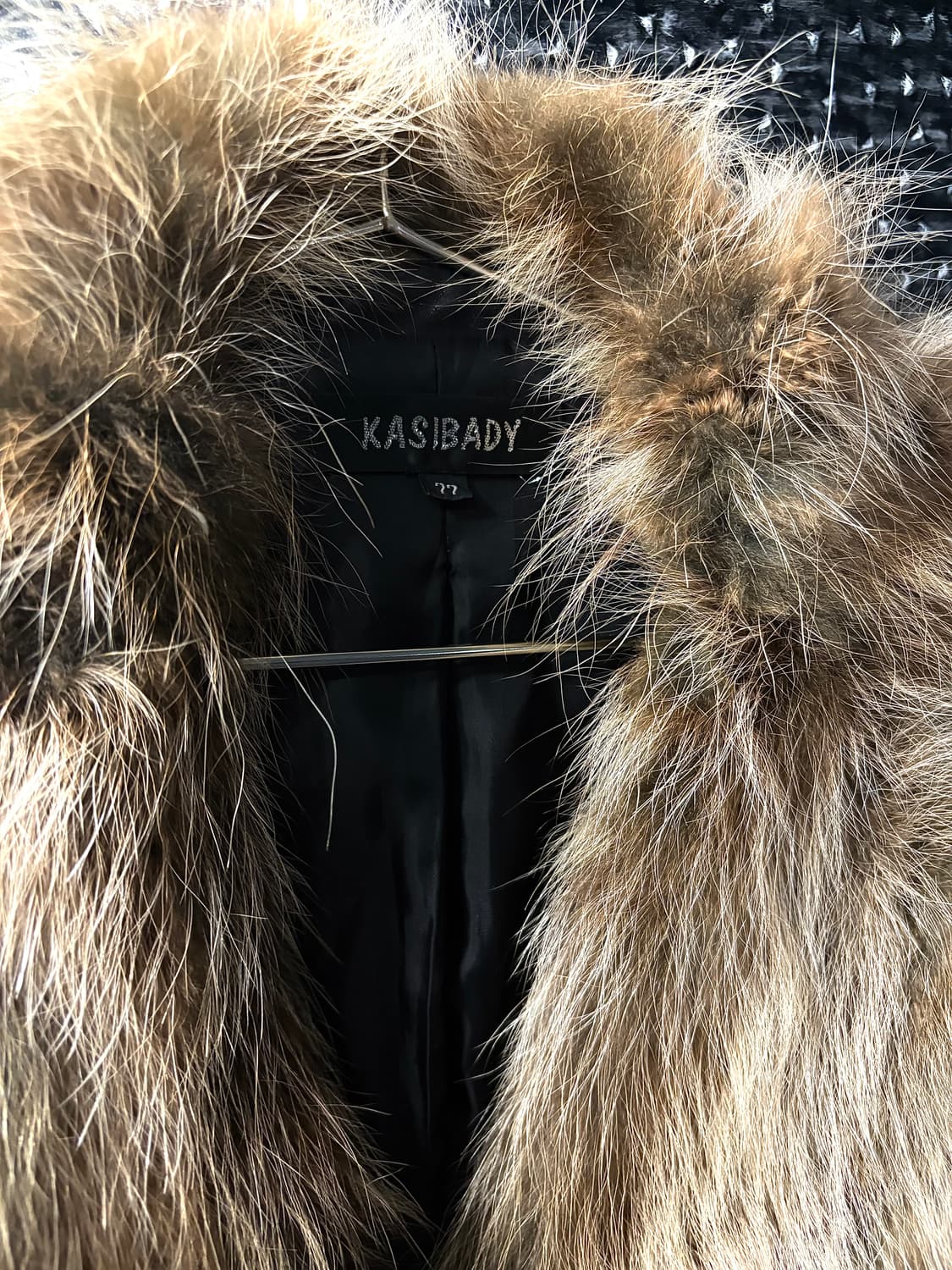 Kasibady 와일드 퍼 레더자켓 상품이미지3