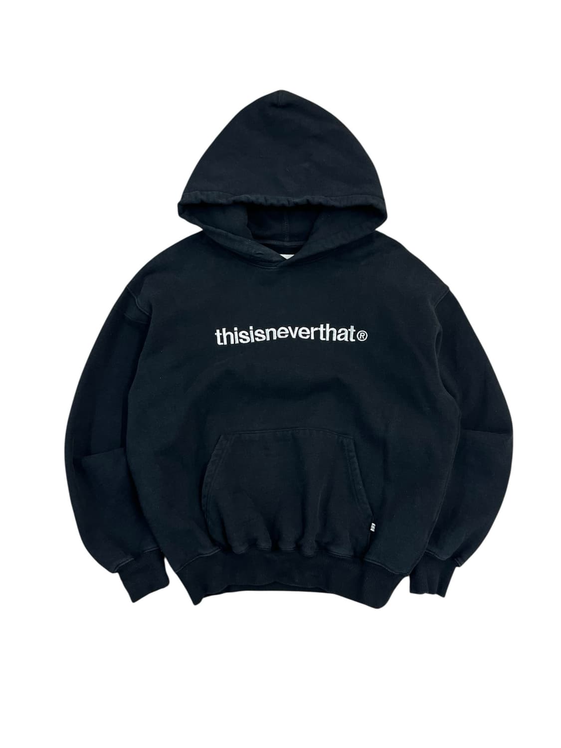 디스이즈네버댓 기모 후드티 블랙 S #csz3643 상품이미지3