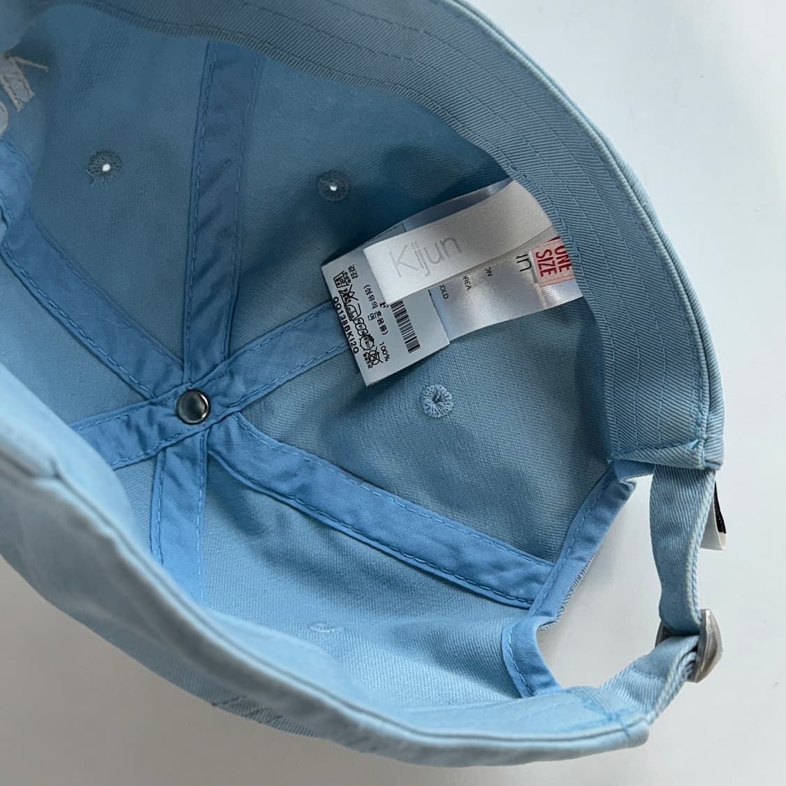 기준 Kijun 스카이 블루 볼캡 상품이미지6