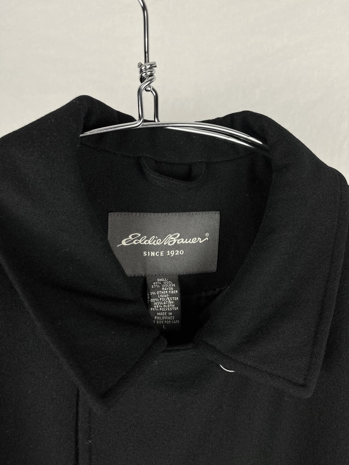 00s Eddie Bauer 울혼방 피코트 상품이미지3