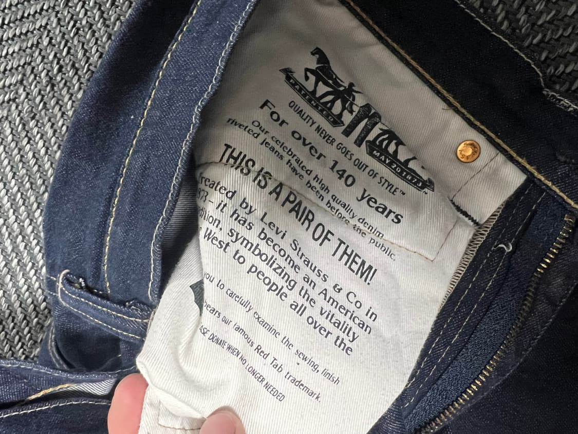 리바이스 522 데님 w28 L32 상품이미지2