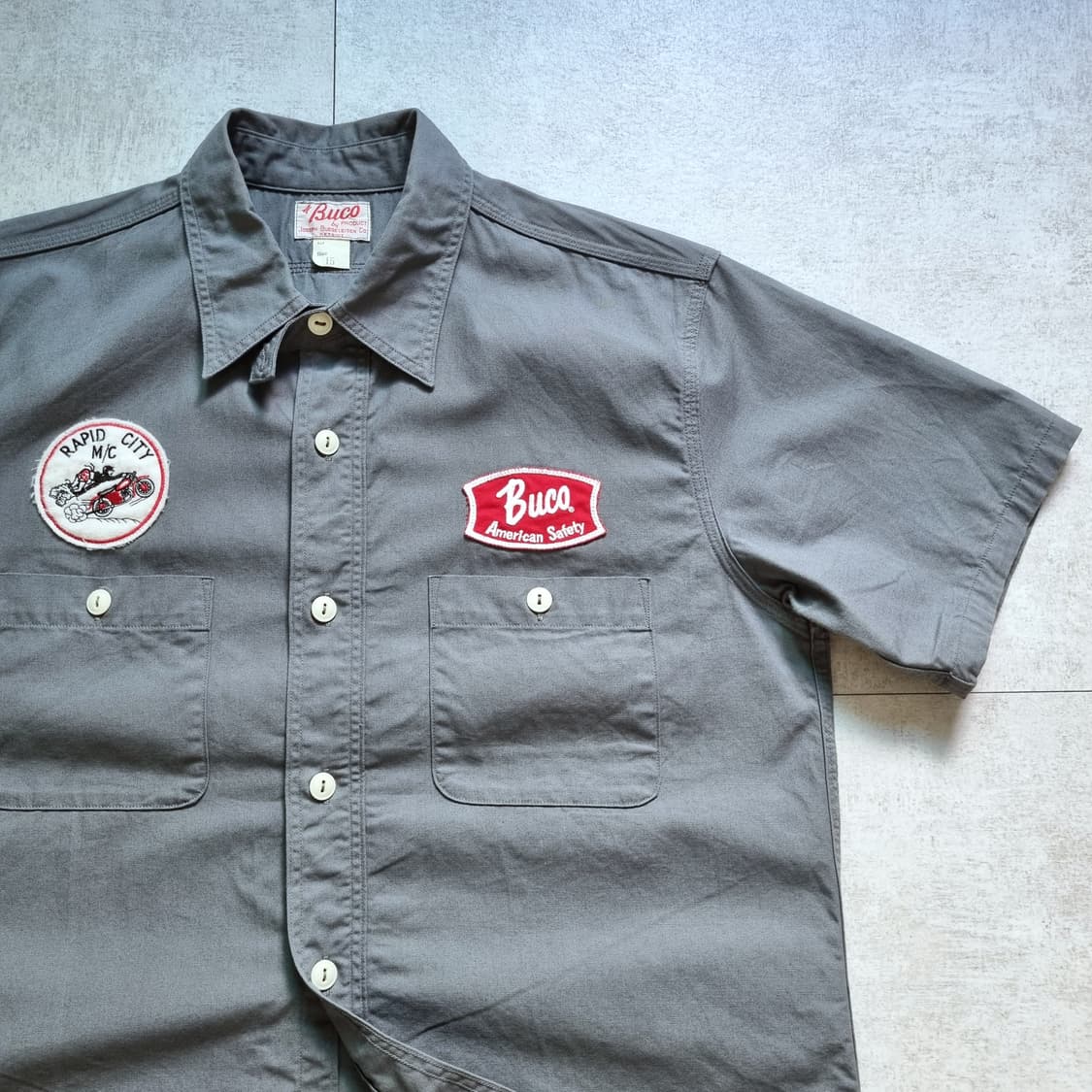 Buco S/S Motorcycle Shirt M, 100 sz 상품이미지1
