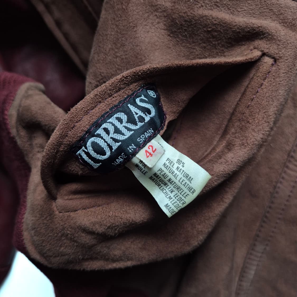 [L] TORRAS 토라스 리버시블 레더 블루종 자켓 상품이미지8