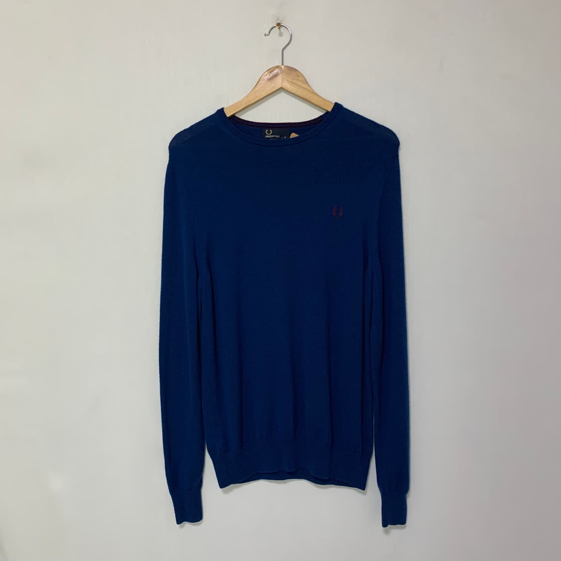 프레드페리 네이비 블루 빈티지 니트 M  상품이미지1