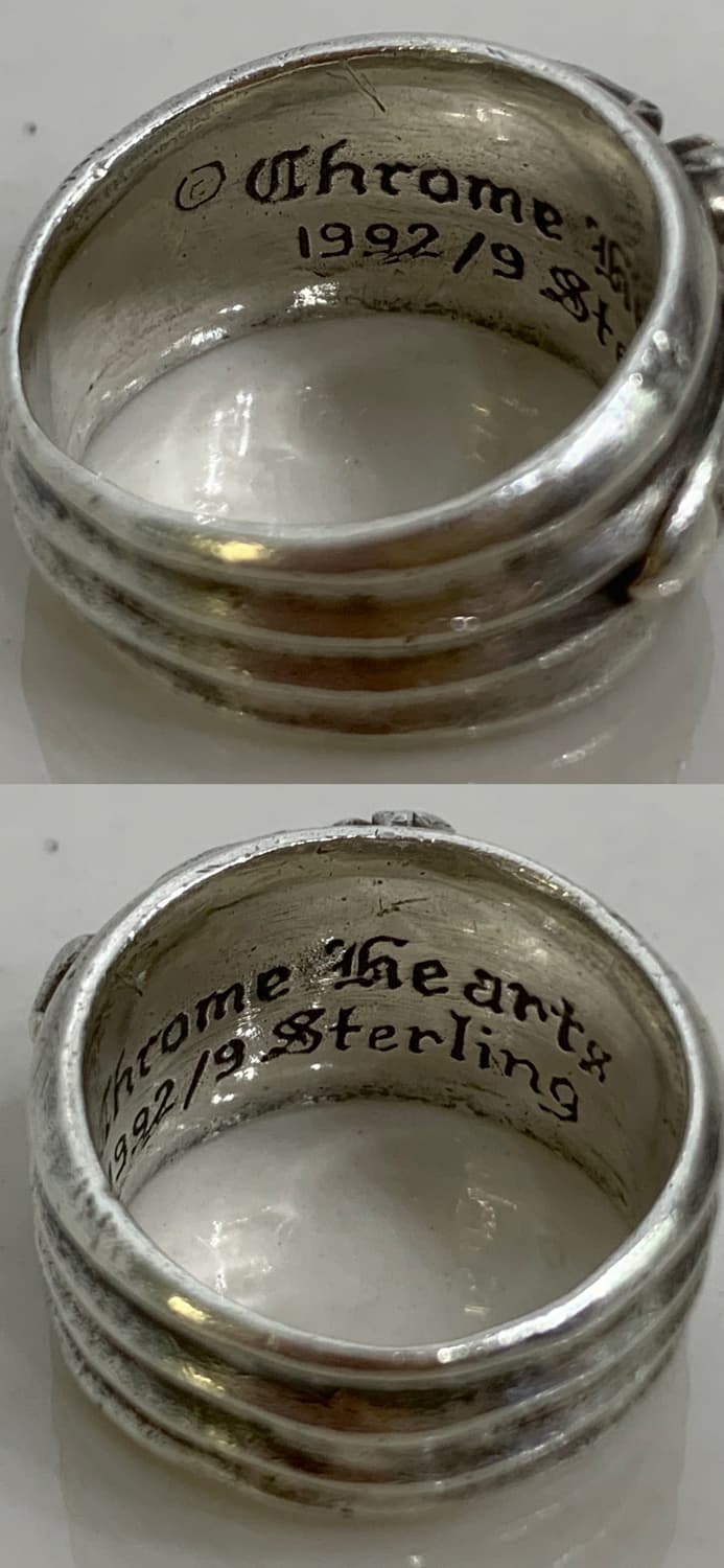 [국내 17호] 크롬하츠 대거링 실버 은 반지 상품이미지7