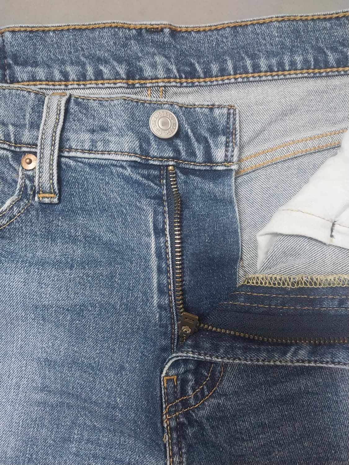 [30] 리바이스 502 면 레이온혼방 레귤러 테이퍼드진 청바지 상품이미지6