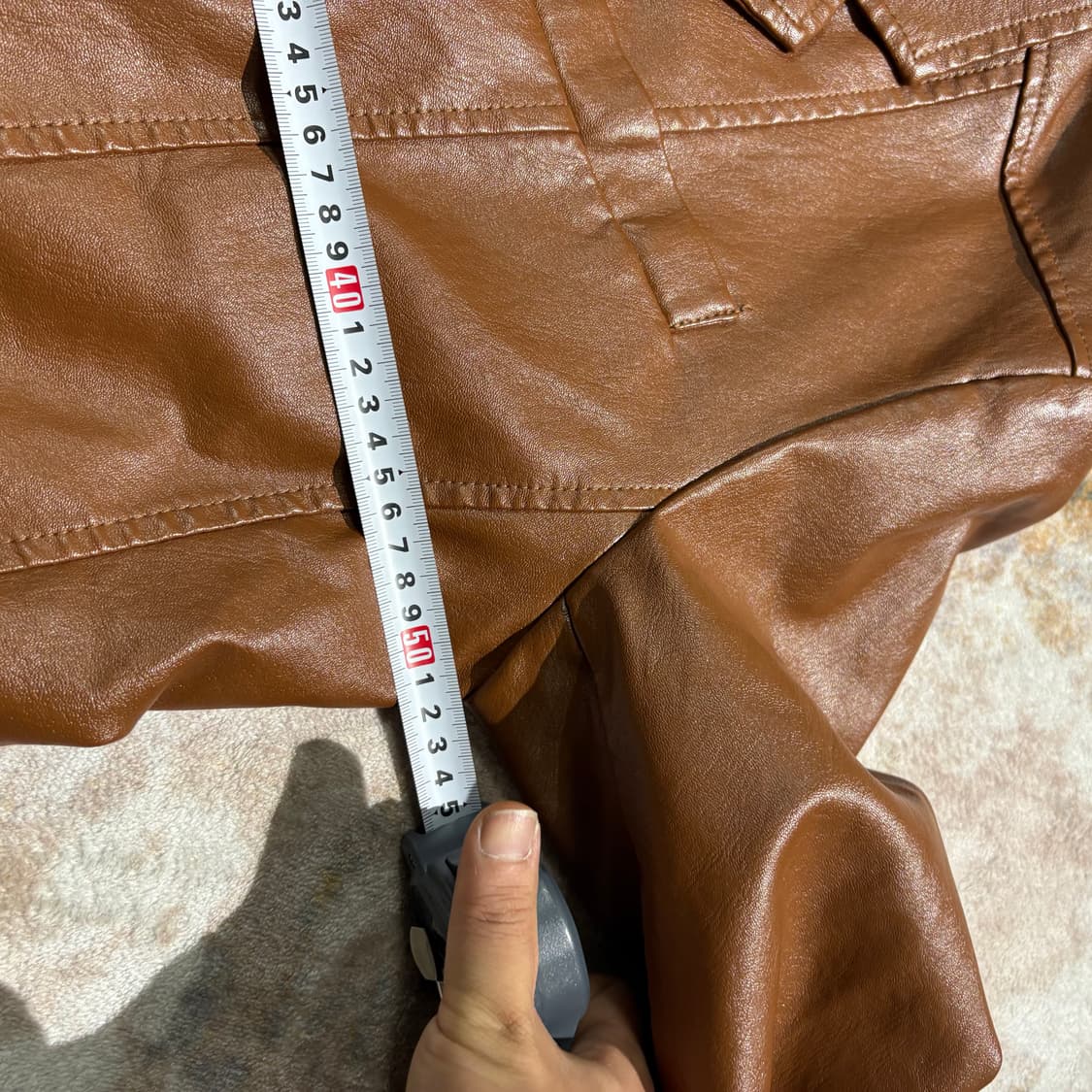 jpn 빈티지 가죽 자켓 상품이미지6